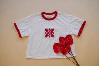 Anthurium Crop Tee